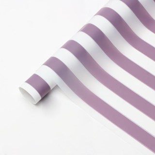 20pcs/sheets Stripe Pattern Flower Wrapping | 57x57 cm for Weddings, Birthdays & Special Occasions