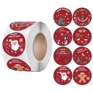 500pcs Christmas holiday stickers exquisite small gifts decorative customized sticker