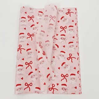 10 Sheets Christmas Japanese Thin Paper - Festive 50x70cm XMAS Gift Wrapping & Party Decorations