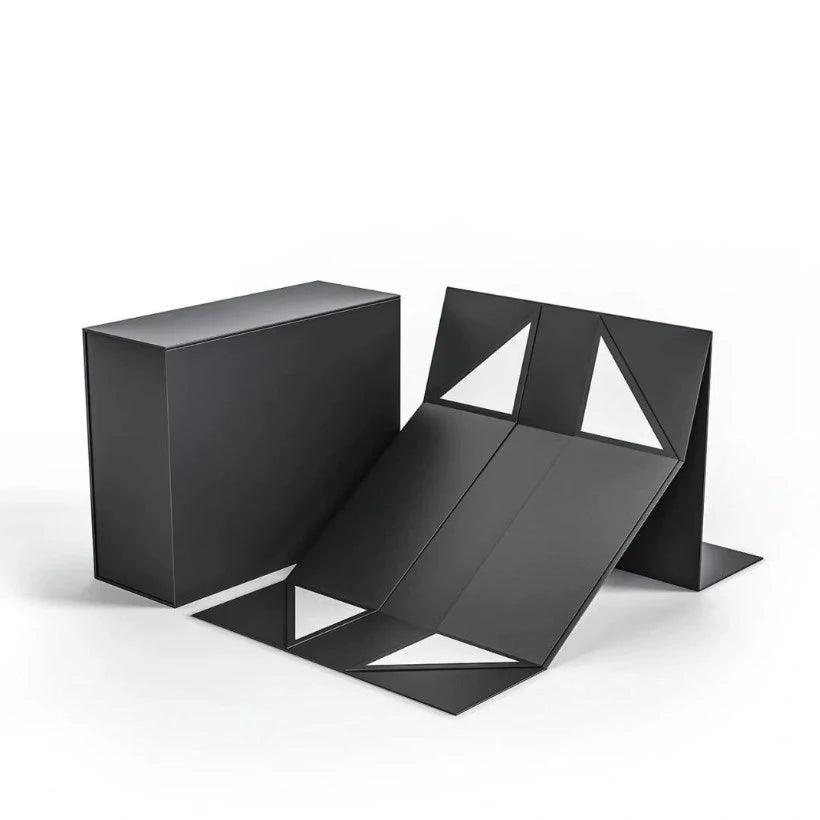 Portable Gift Box with Magnetic Closure - Flip Top Folding Hard Case for Jewelry, Gifts, Keepsakes