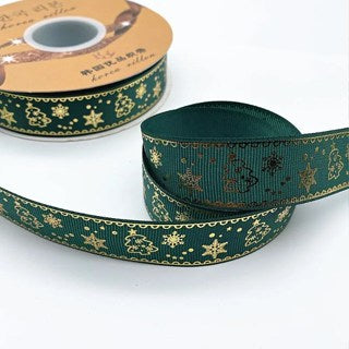 25 yards 2.5 cm Christmas Gift ribbon Wrapping merry christmas Gift satin Ribbon