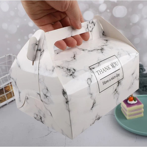 Pastry Kraft Paper Case Cake Cookie Food Pack Cake Picnic Box