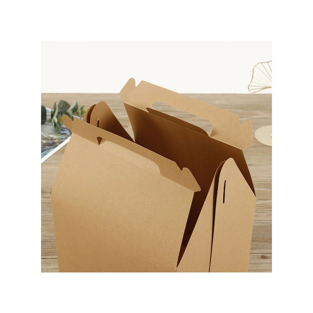 Pastry Kraft Paper Case Cake Cookie Food Pack Cake Picnic Box
