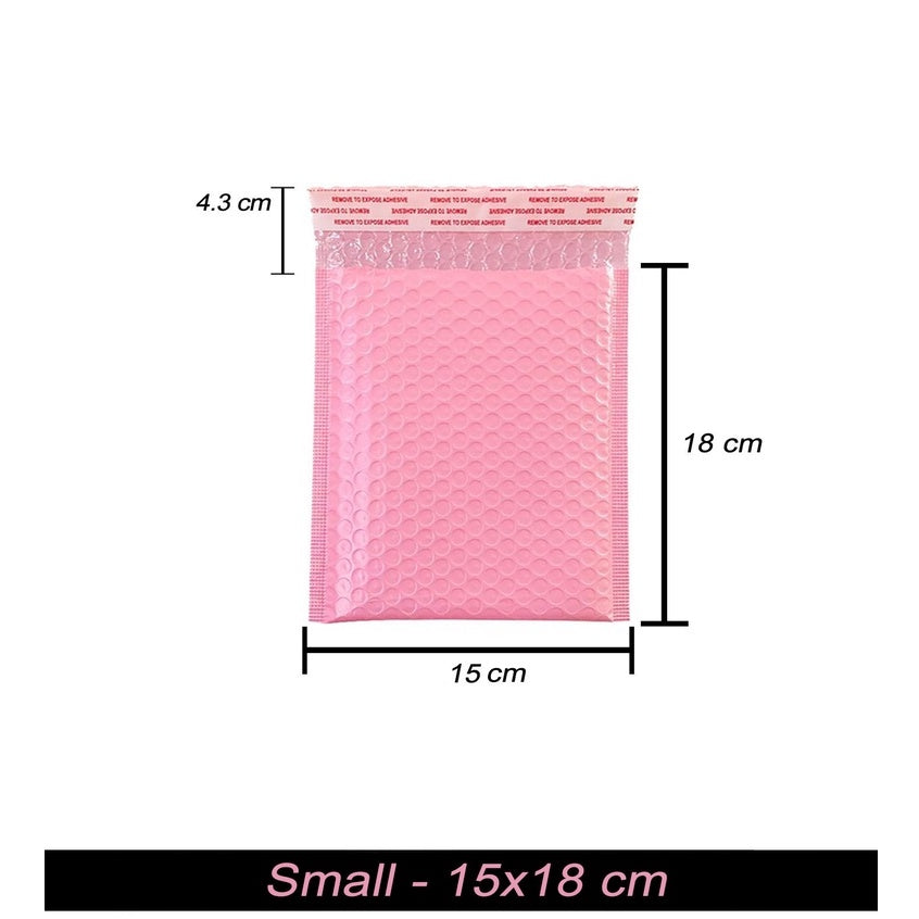 SMALL SIZE | Lightweight Bubble Mailer Plastic Padded Envelope Shipping Bag Packaging 1pc