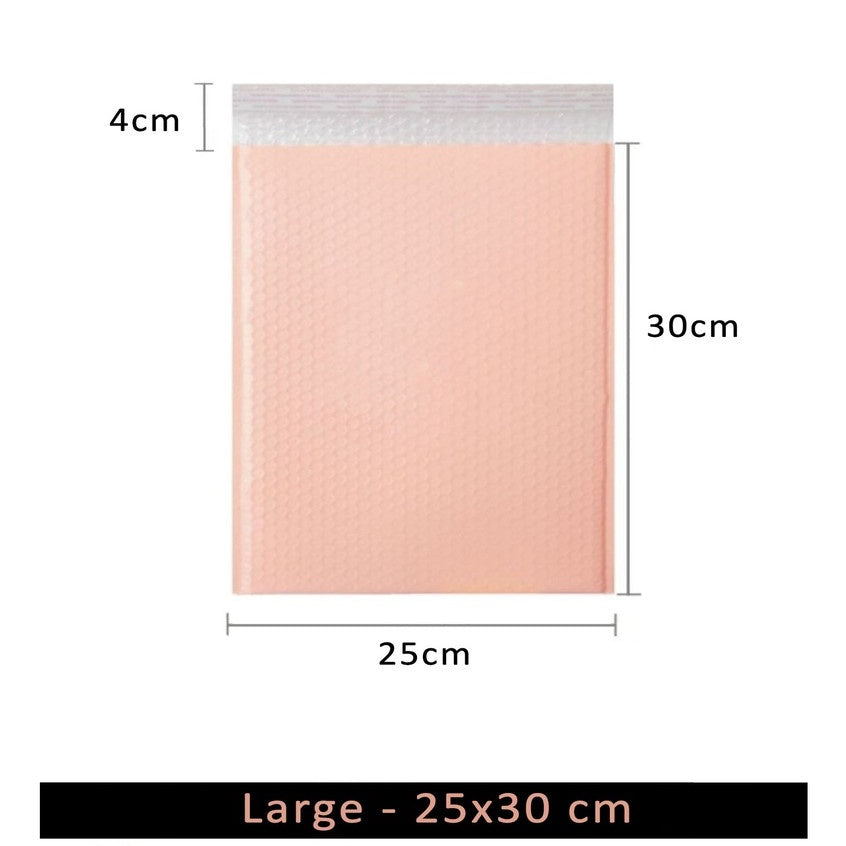 Pink | Blue | Peach | Black Thankyou Bubble Mailer Plastic Padded Envelope Shipping Bag Packaging1pc