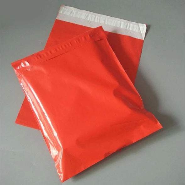(100pcs) HEART PRINT Courier Pouch/ Poly mailer pouch/ Self Adhesive Mailer Pouch Plastic Packaging