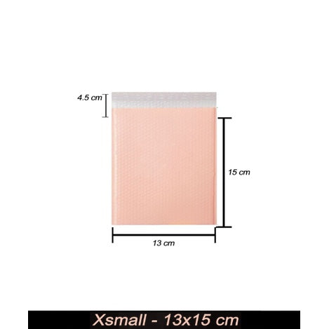 Pink | Blue | Peach | Black Thankyou Bubble Mailer Plastic Padded Envelope Shipping Bag Packaging1pc
