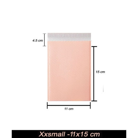 Pink | Blue | Peach | Black Thankyou Bubble Mailer Plastic Padded Envelope Shipping Bag Packaging1pc