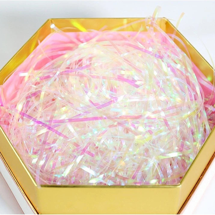 100g Plastic Raffia Shredded Gift Box Filling Material Wedding Marriage Party Bag Fillers