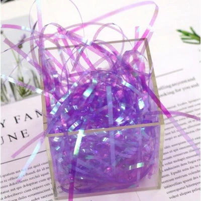 100g Plastic Raffia Shredded Gift Box Filling Material Wedding Marriage Party Bag Fillers