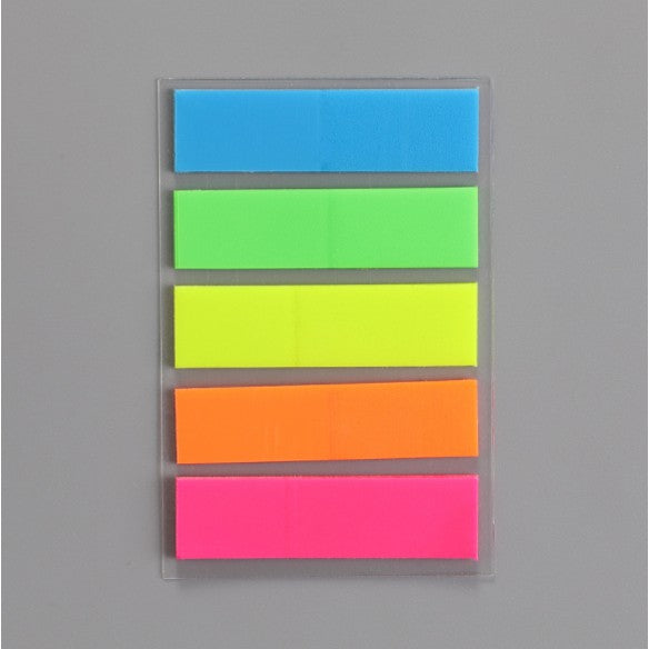 Post-it label, index sticker, classification mark sticker, translucent note, color indicator Strip