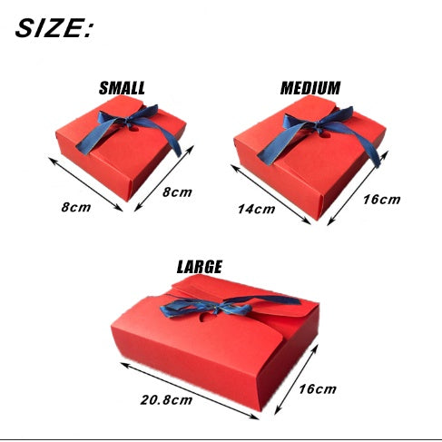 Foldable Gifts Packaging Box Kraft Carton Gift Box Kraft/Black Packaging Box