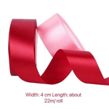 25Yards/Roll 4cm ribbon, satin ribbon, decorative ribbon, gift packaging, Ribbons roll