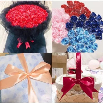 25Yards/Roll 4cm ribbon, satin ribbon, decorative ribbon, gift packaging, Ribbons roll