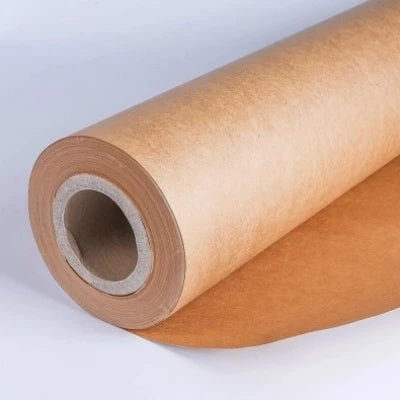 30m/roll BROWN, BLACK kraft paper roll crafts gift packaging small package decorative paper