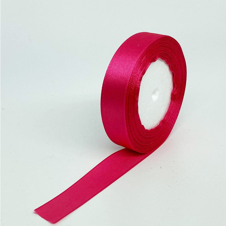 25 Yards/ 2cm High Quality Gold Edge Satin Ribbons Gift Christmas Decoration Packaging