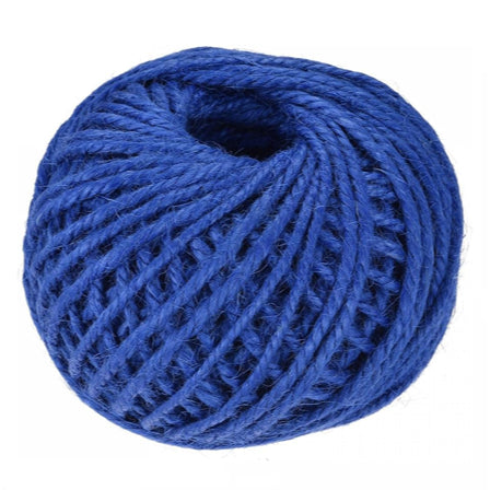 (10 | 30 | 100 meter) Natural Textured Hessian Jute Twine String/Paper Twine/Colored Paper Twine