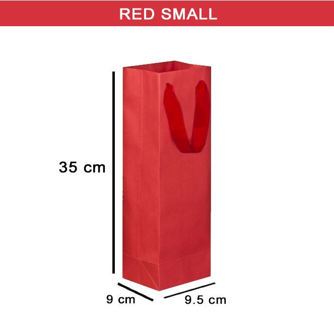Premium Quality Wine Paper Bag giveaways paper bag Kraft material wine paper bag