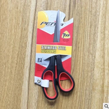 Office supplies stainless steel scissors large hanging card scissors handmade office scissors