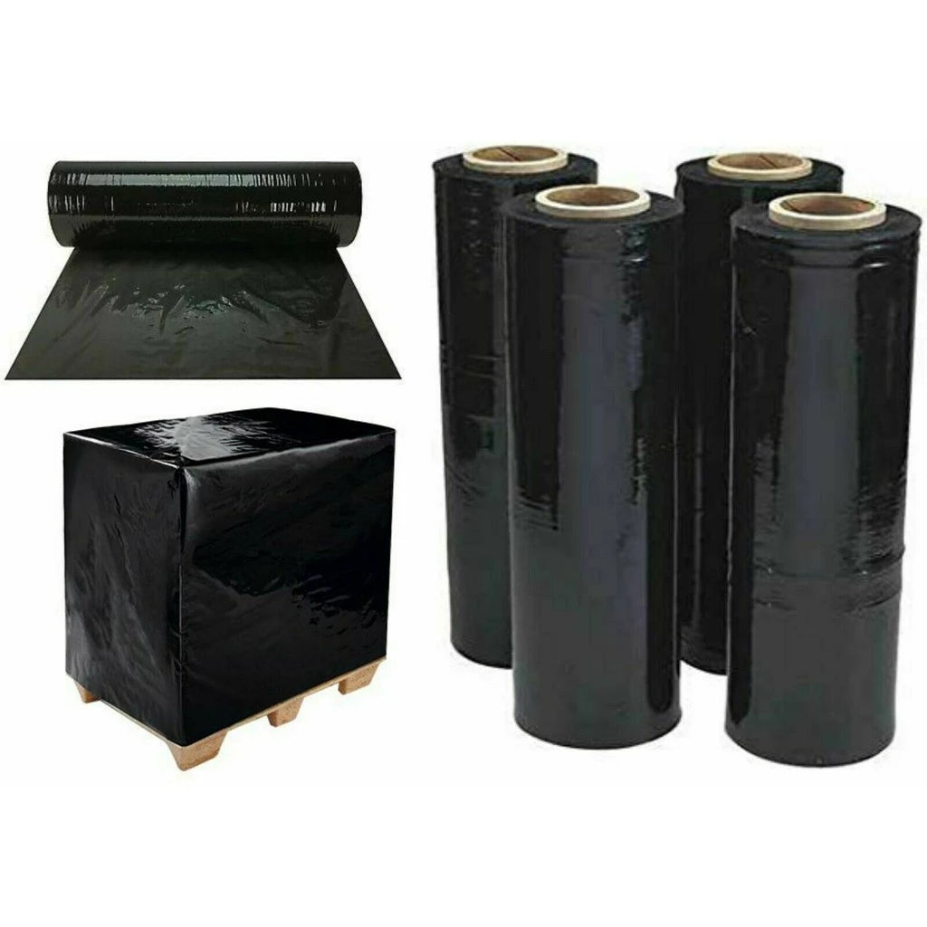 (Clear | Black) STRETCH FILM/WRAP highly stretchable plastic film