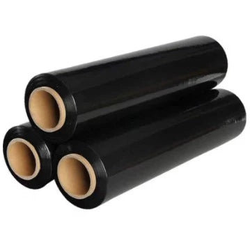 (Clear | Black) STRETCH FILM/WRAP highly stretchable plastic film