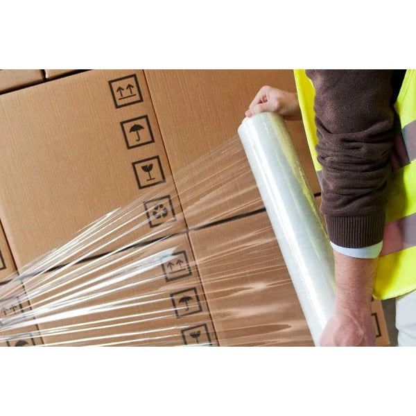 (Clear | Black) STRETCH FILM/WRAP highly stretchable plastic film