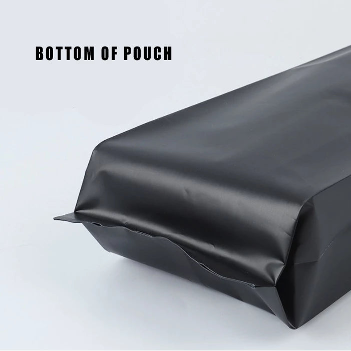 1pc Open Top Aluminum Foil Coffee Pouch bag with valve