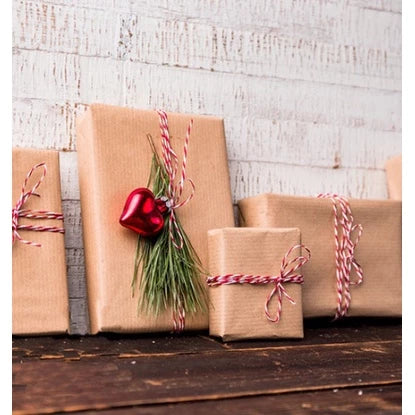10m | Twine String Cotton Cords Rope for Home Decor Handmade Christmas Tag Rope