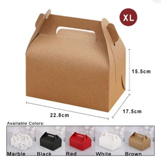 Pastry Kraft Paper Case Cake Cookie Food Pack Cake Picnic Box