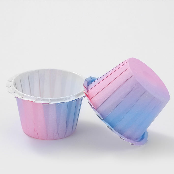 50pcs | GRADIENT Color Baking Cups cupcake liner Egg Tart Baking Wrapper Muffin Liner