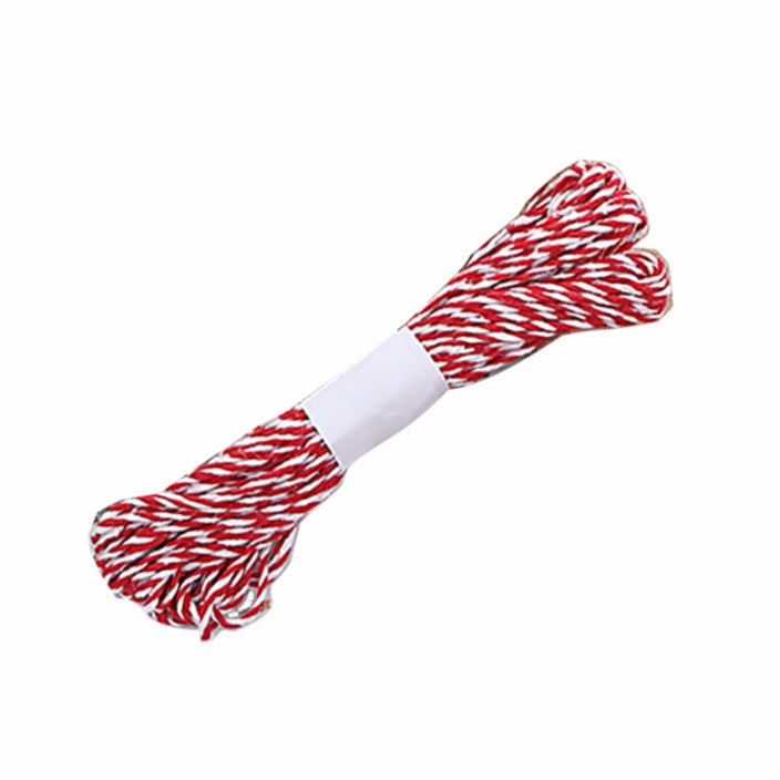 10m | Twine String Cotton Cords Rope for Home Decor Handmade Christmas Tag Rope