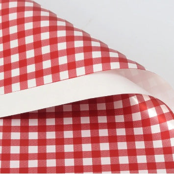 (5pcs) Checkered gift wrapping paper retro nostalgic elegant size birthday Wrapping paper