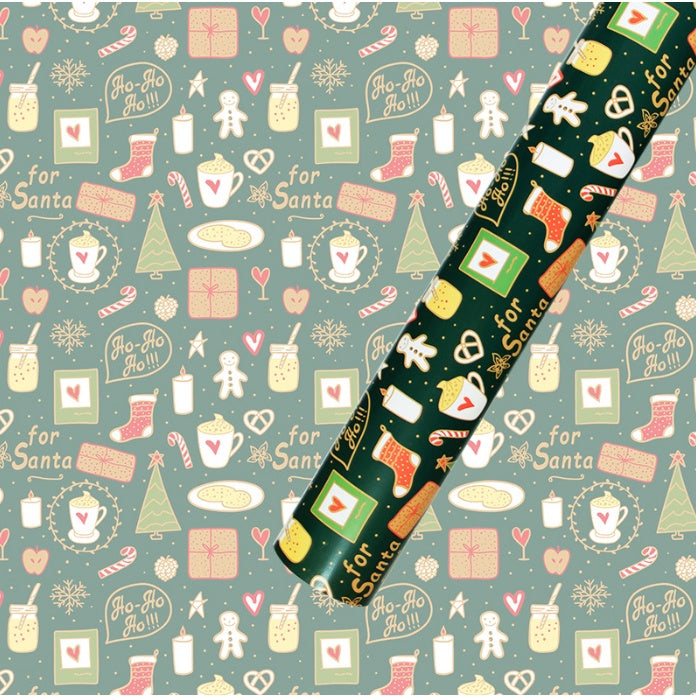 5 Sheets/roll CHRISTMAS Gift Wrapper Christmas Gift Present Paper Gift paper
