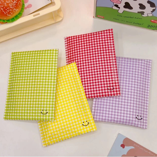 Grid Colorful Bubble Mailer Plastic Padded Envelope Shipping Shockproof Courier Gift Bag
