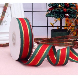 25 yards 2.5 cm Christmas Gift ribbon Wrapping merry christmas Gift satin Ribbon