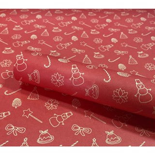 5 Sheets/roll CHRISTMAS Kraft Gift Wrapper Christmas Gift Present Paper Gift paper