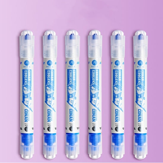 Conan series Color HIGHLIGHTER Cute Refreshing Art Marker Graffiti Highlighter Pen