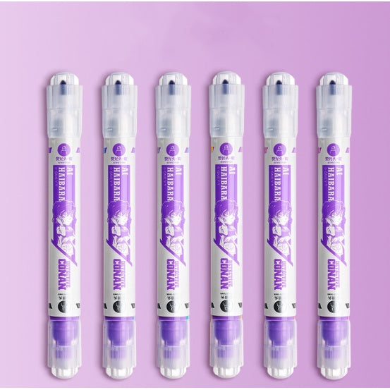 Conan series Color HIGHLIGHTER Cute Refreshing Art Marker Graffiti Highlighter Pen