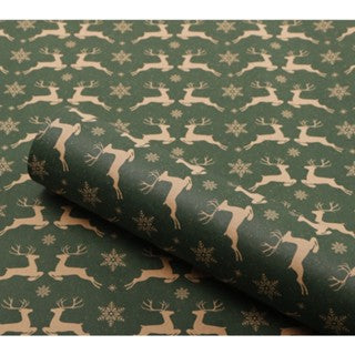 5 Sheets/roll CHRISTMAS Kraft Gift Wrapper Christmas Gift Present Paper Gift paper