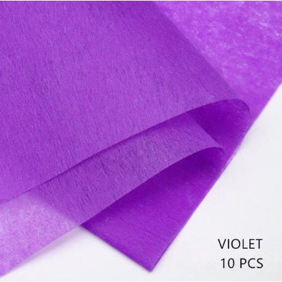 10 PCS | Tissue Paper Wrapped Flower Paper ~ Bouquet Wrapped Flower paper