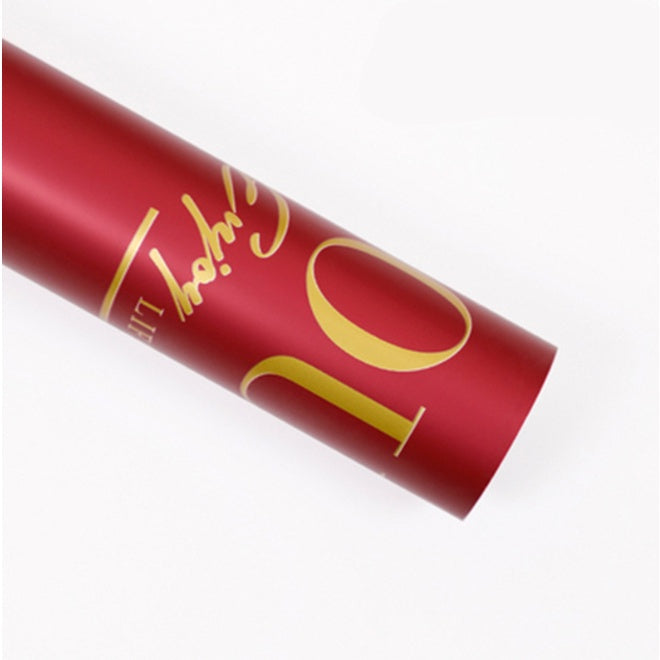 20pcs | ILOVEYOU print thickened wrapping paper flower boquet wrapper