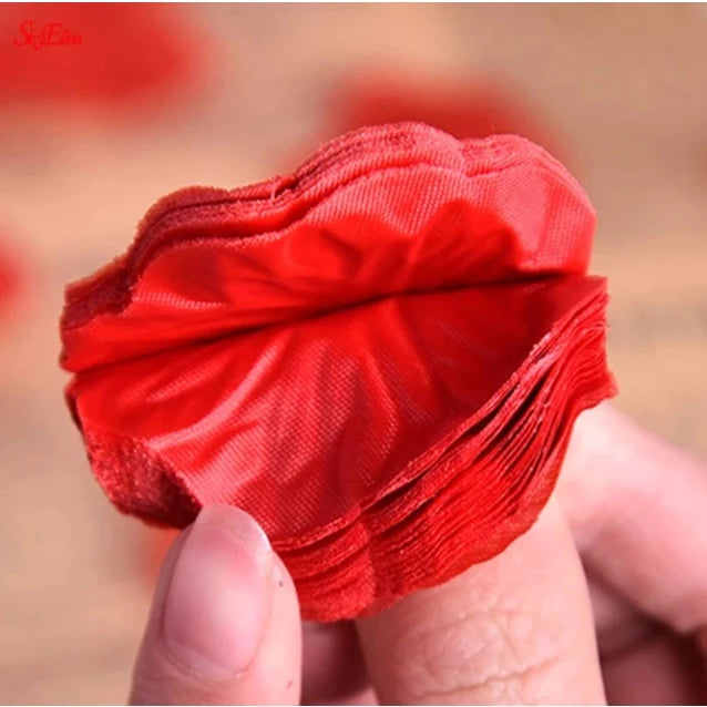 100pcs | Artificial Creative Rose Flower Petals Wedding Valentines Decor