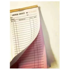 ORDER SLIP List Carbonless Receipt Resibo With Carbon/Receipt Paper