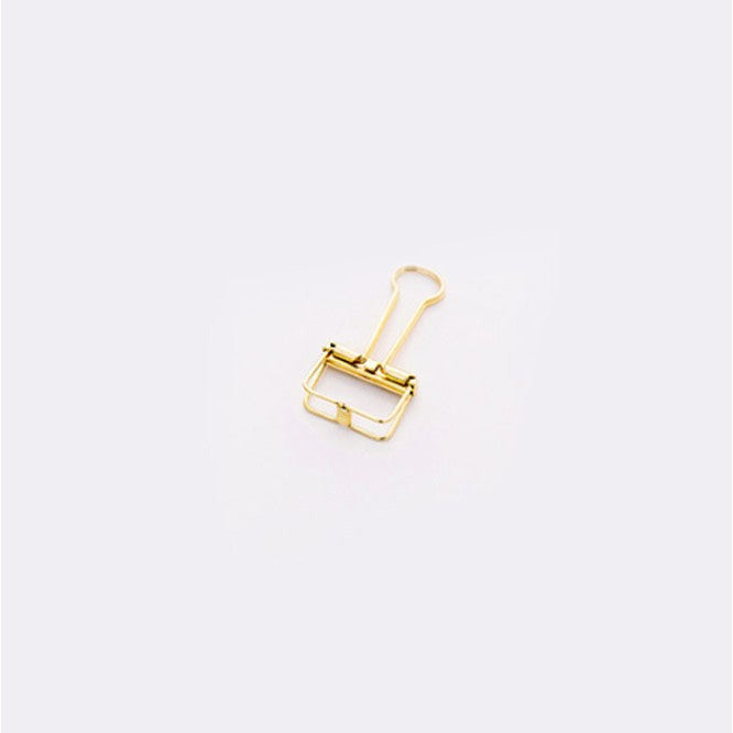 Hollow Metal Colorful Paper Binder Clips Small Medium / clip bill folder