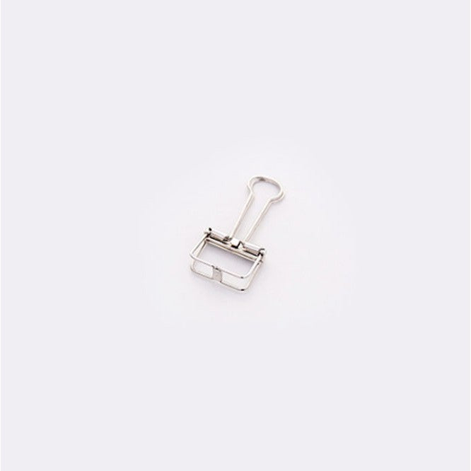 Hollow Metal Colorful Paper Binder Clips Small Medium / clip bill folder
