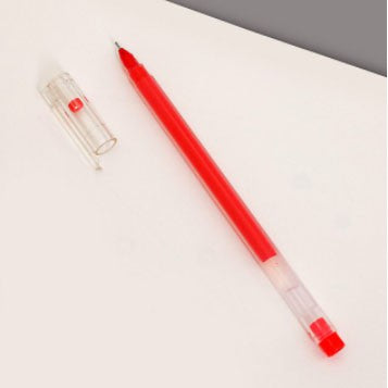 Sulit gel pen 0.5mm red, blue and black full needle tube signature pen