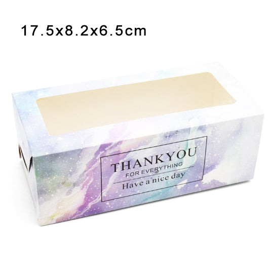 1pc Cake roll box Pastry Banana Loaf Brownies Cookies Tart Box