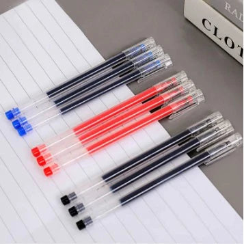 Sulit gel pen 0.5mm red, blue and black full needle tube signature pen