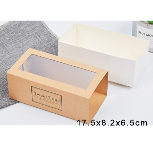 1pc Cake roll box Pastry Banana Loaf Brownies Cookies Tart Box