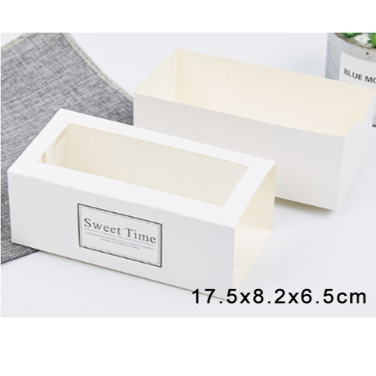 1pc Cake roll box Pastry Banana Loaf Brownies Cookies Tart Box
